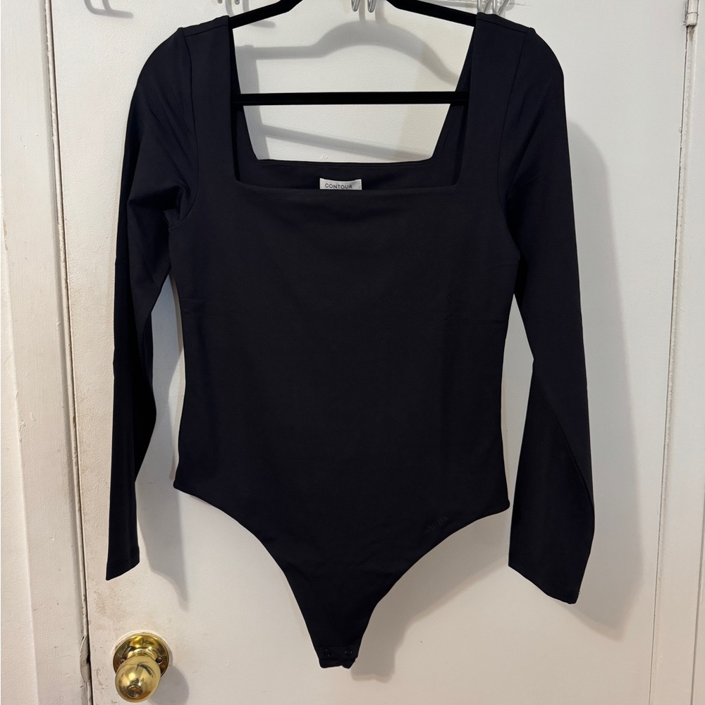 Black Long Sleeve Bodysuit
